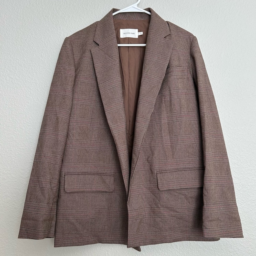 Mijeong Park Brown blazer‎ jacket